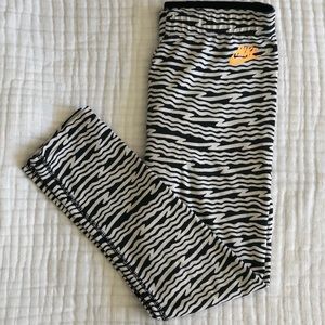 Nike Zebra Print Leggings